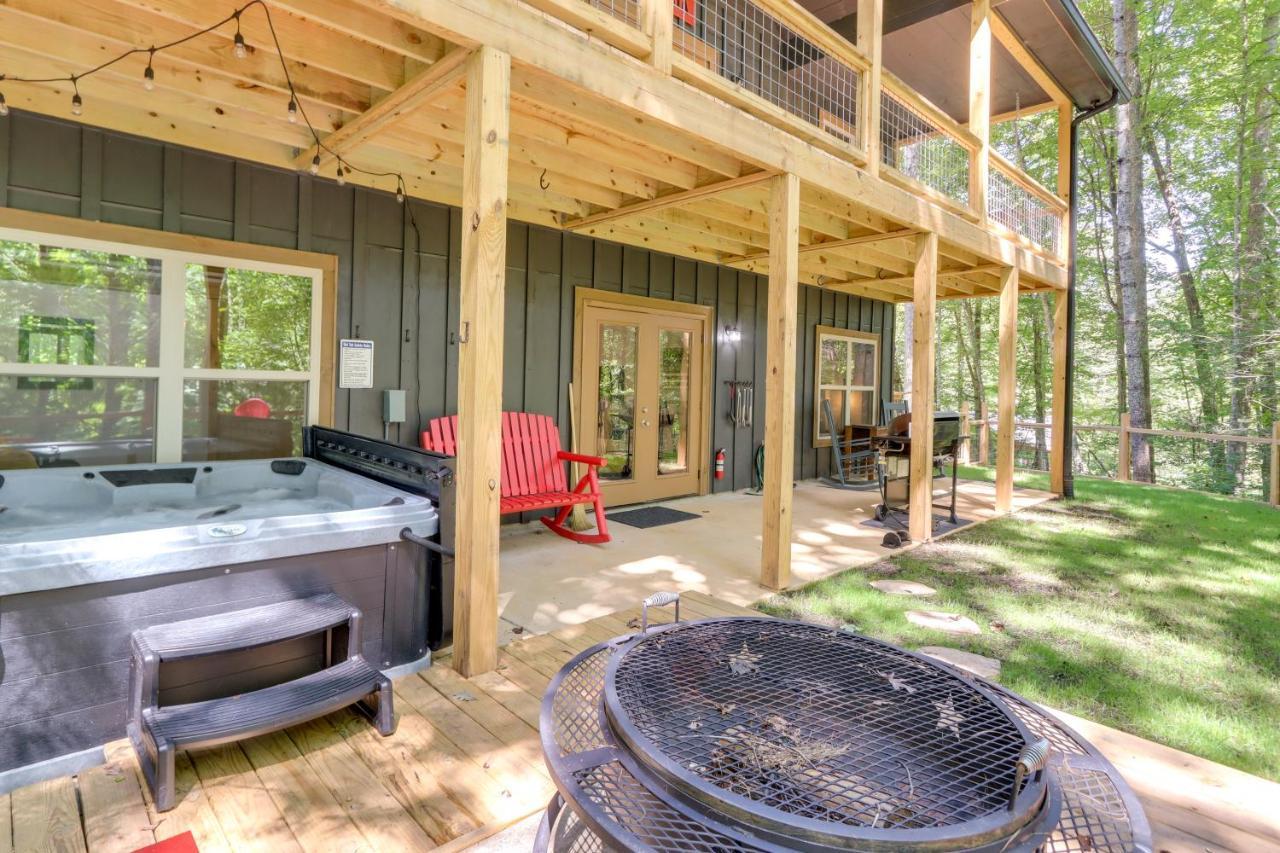 Blue Ridge Mountains Cabin With Hot Tub And Game Room! Epworth Exterior photo